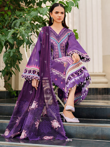 Parishay | Ivy Bloom Winter | IW-08 | 3 PC Winter - Official Parishay - Agha Fabrics UK