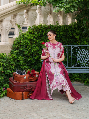 Parishay | Ivy Bloom Winter | IW-11 | 3 PC Winter - Official Parishay - Agha Fabrics UK