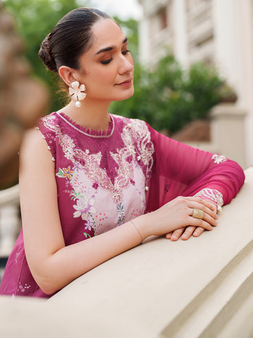 Parishay | Ivy Bloom Winter | IW-11 | 3 PC Winter - Official Parishay - Agha Fabrics UK