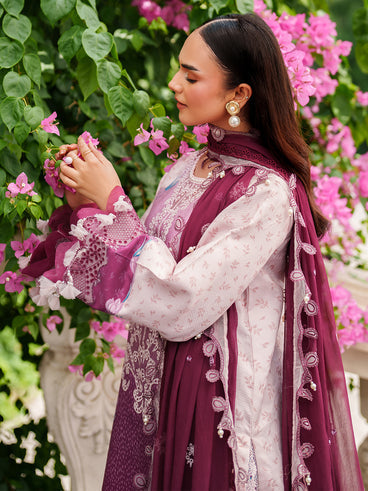 Parishay | Ivy Bloom Winter | IW-14 | 3 PC Winter - Official Parishay - Agha Fabrics UK