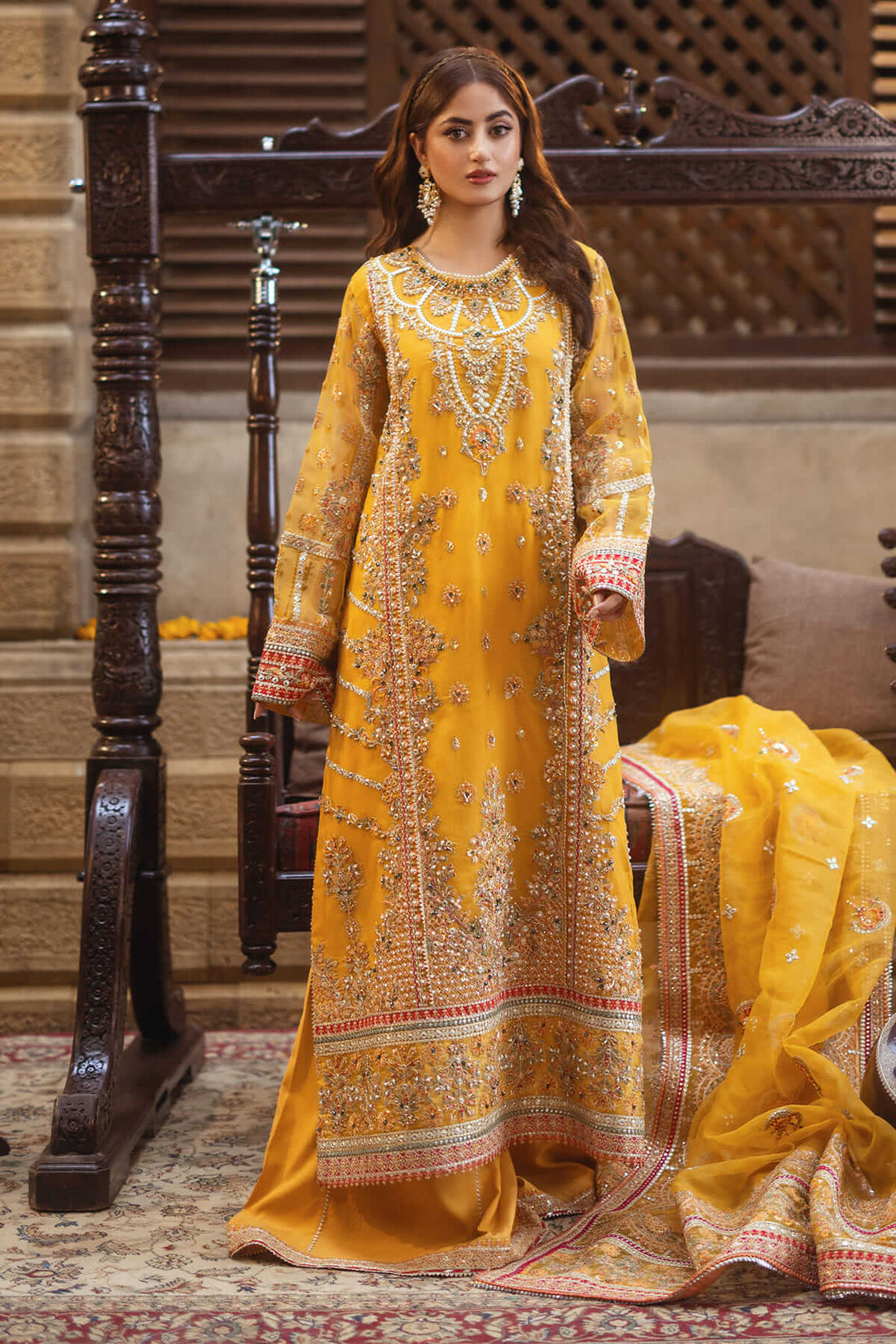 Imrozia Premium | Sajal Bridal Collection | SB-28 Mahpara - Official Imrozia Premium - Agha Fabrics UK