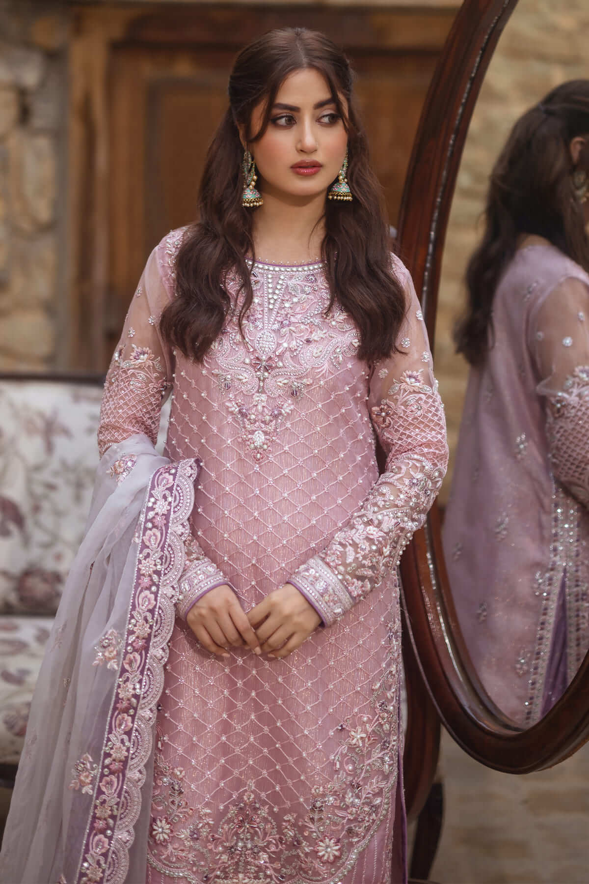 Imrozia Premium | Sajal Bridal Collection | SB-31 Naqsh - Official Imrozia Premium - Agha Fabrics UK