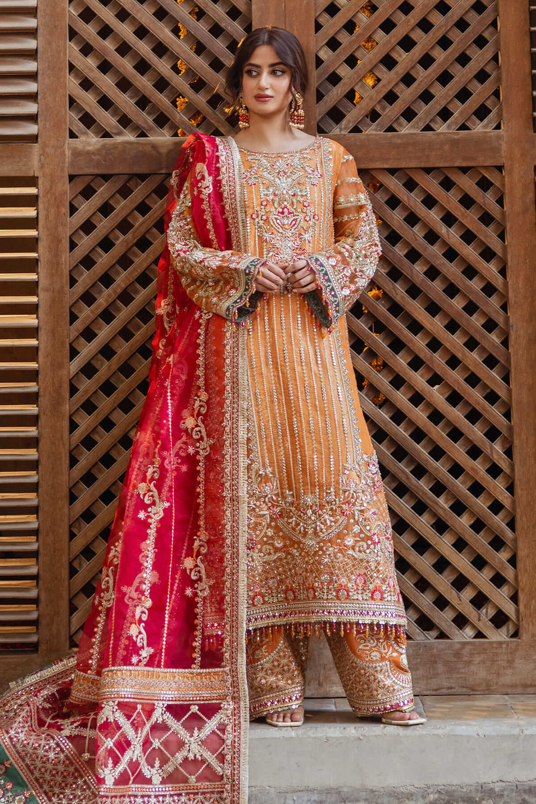 Imrozia Premium | Sajal Bridal Collection | SB-33 Husn - Official Imrozia Premium - Agha Fabrics UK