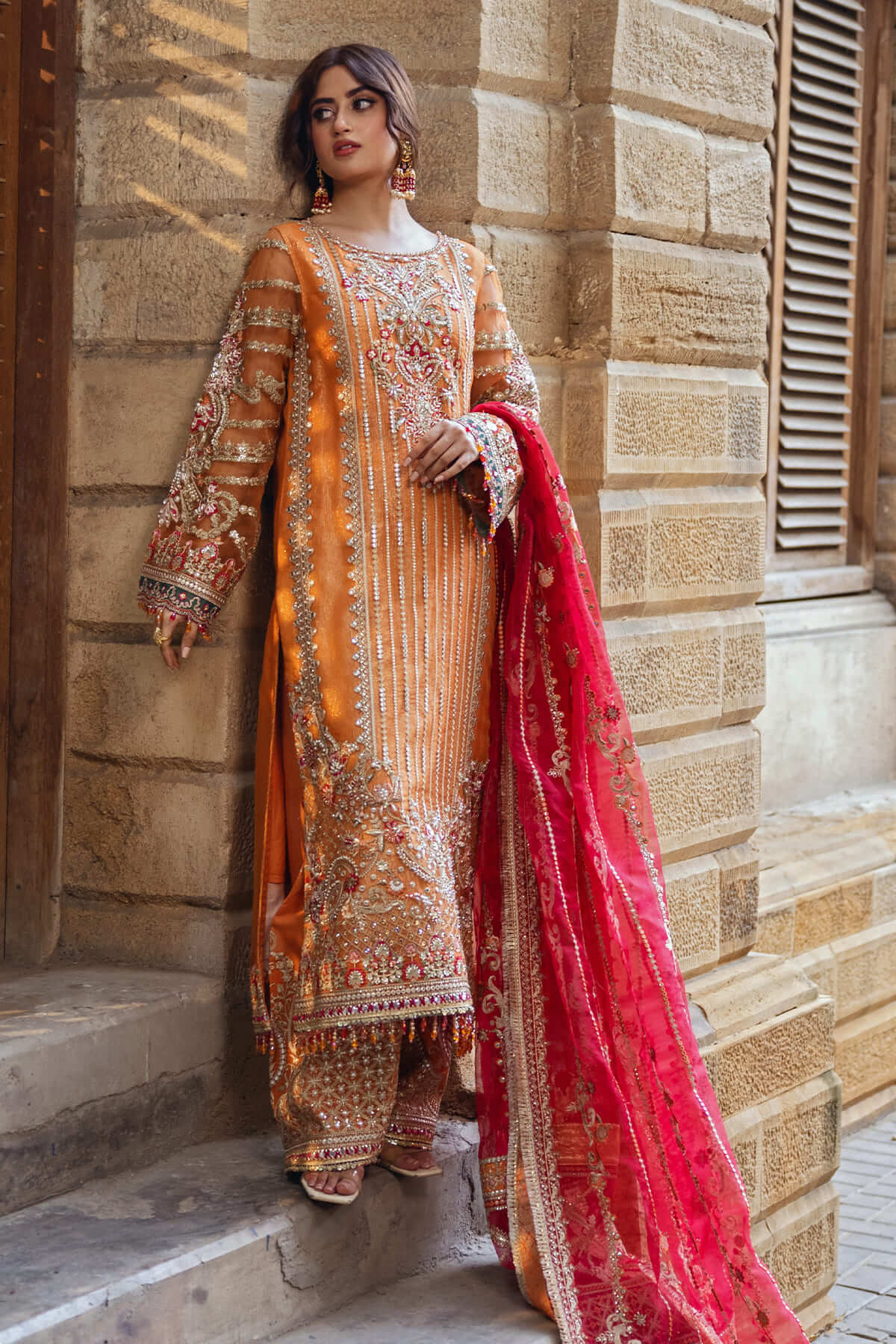 Imrozia Premium | Sajal Bridal Collection | SB-33 Husn - Official Imrozia Premium - Agha Fabrics UK