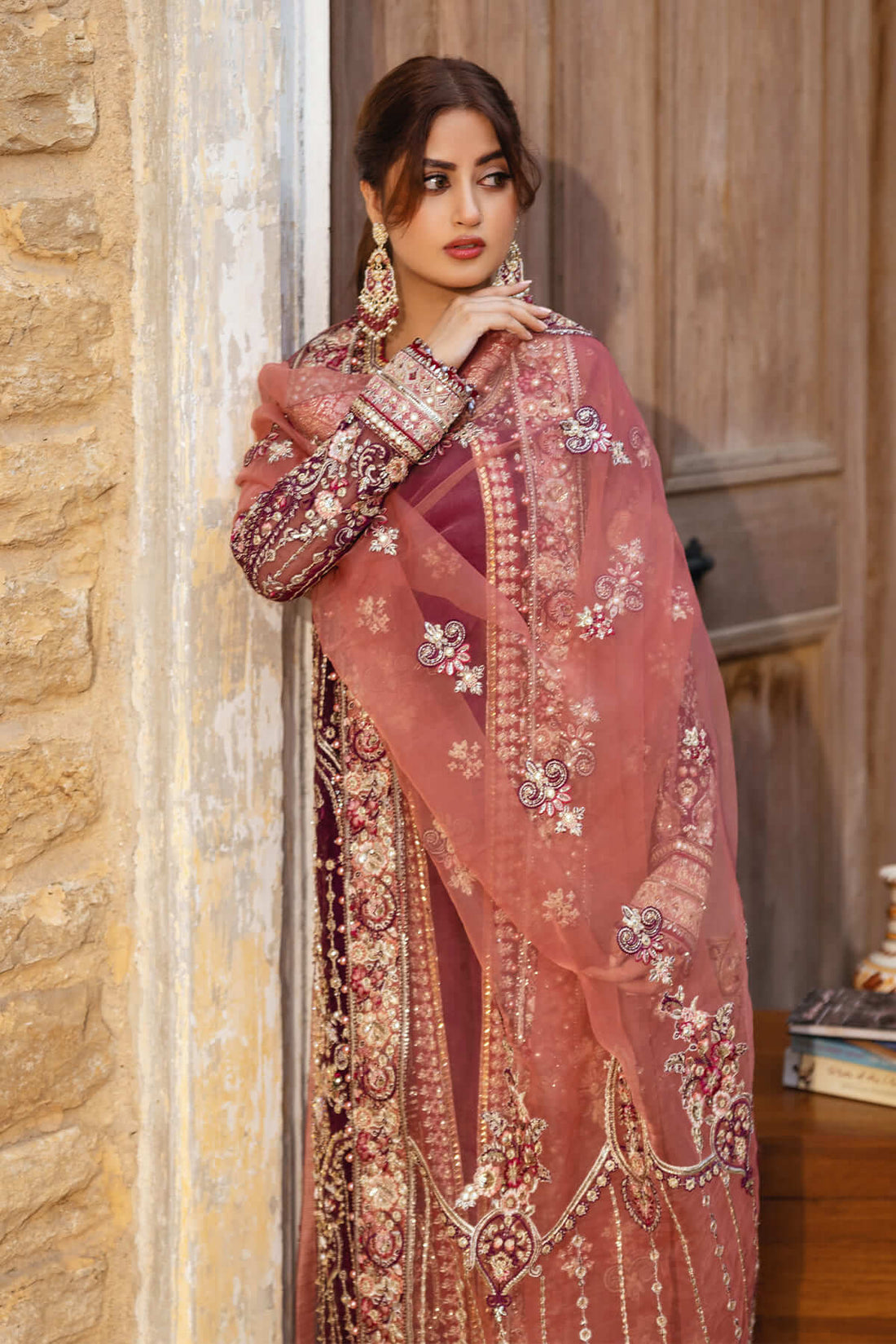 Imrozia Premium | Sajal Bridal Collection | SB-34 Nazakat - Official Imrozia Premium - Agha Fabrics UK
