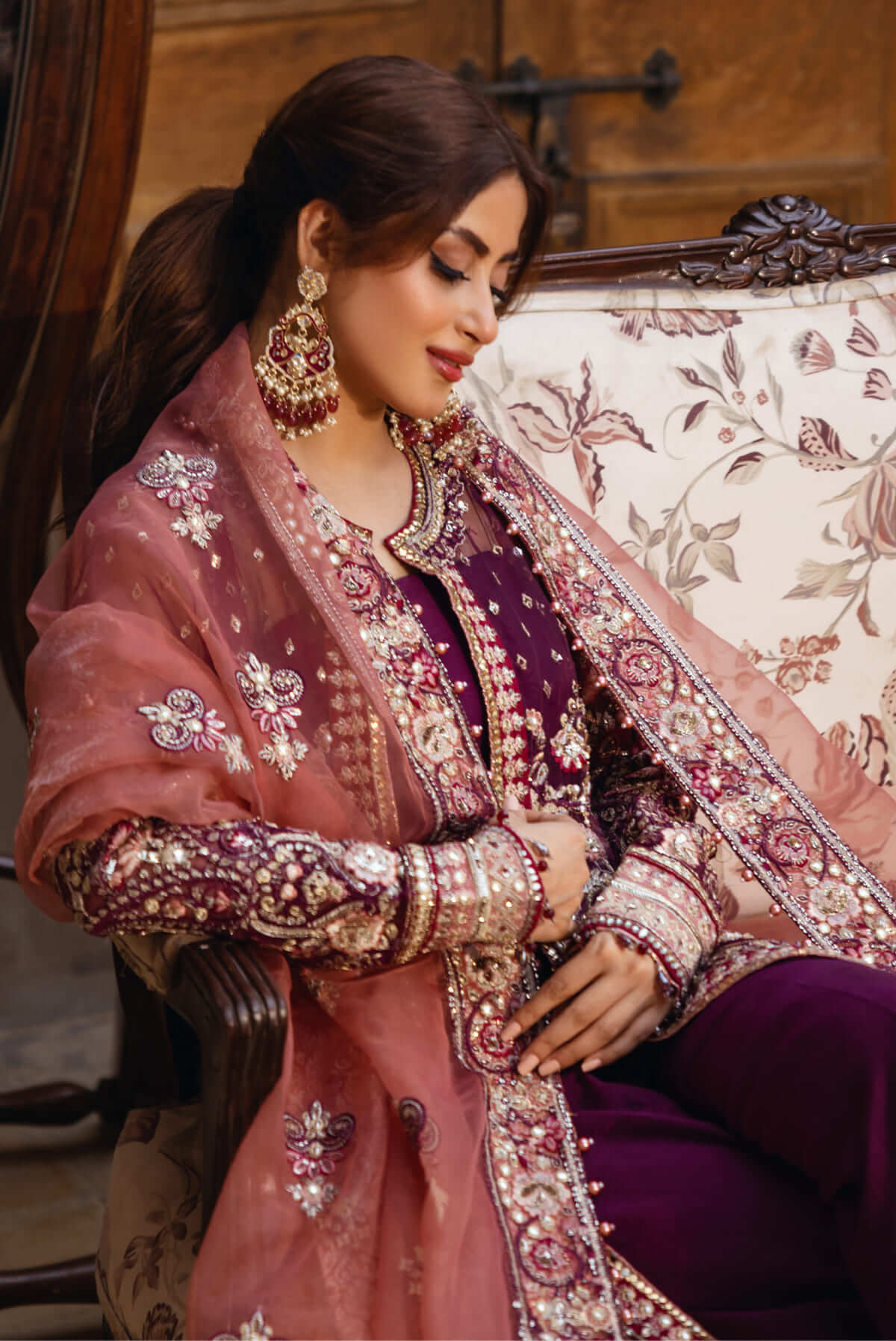 Imrozia Premium | Sajal Bridal Collection | SB-34 Nazakat - Official Imrozia Premium - Agha Fabrics UK