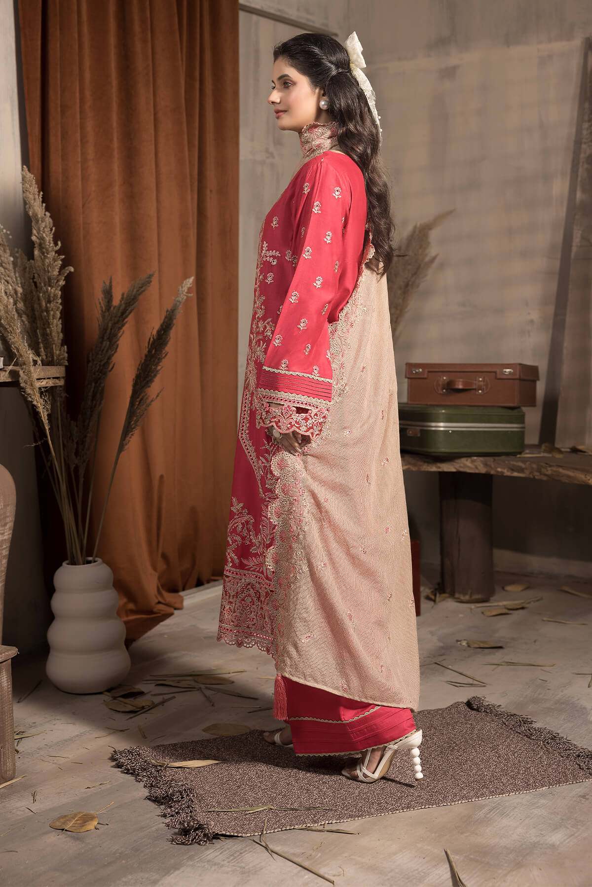 Imrozia Premium | Sehar Winter Collection | I.P-72 Yaqoot - Official Imrozia Premium - Agha Fabrics UK