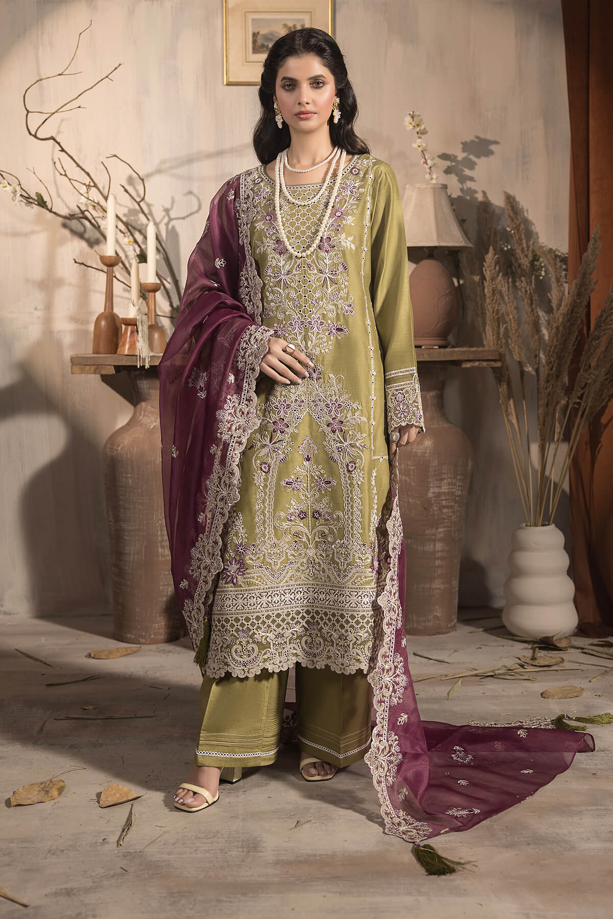 Imrozia Premium | Sehar Winter Collection | I.P-75 Abroo - Official Imrozia Premium - Agha Fabrics UK