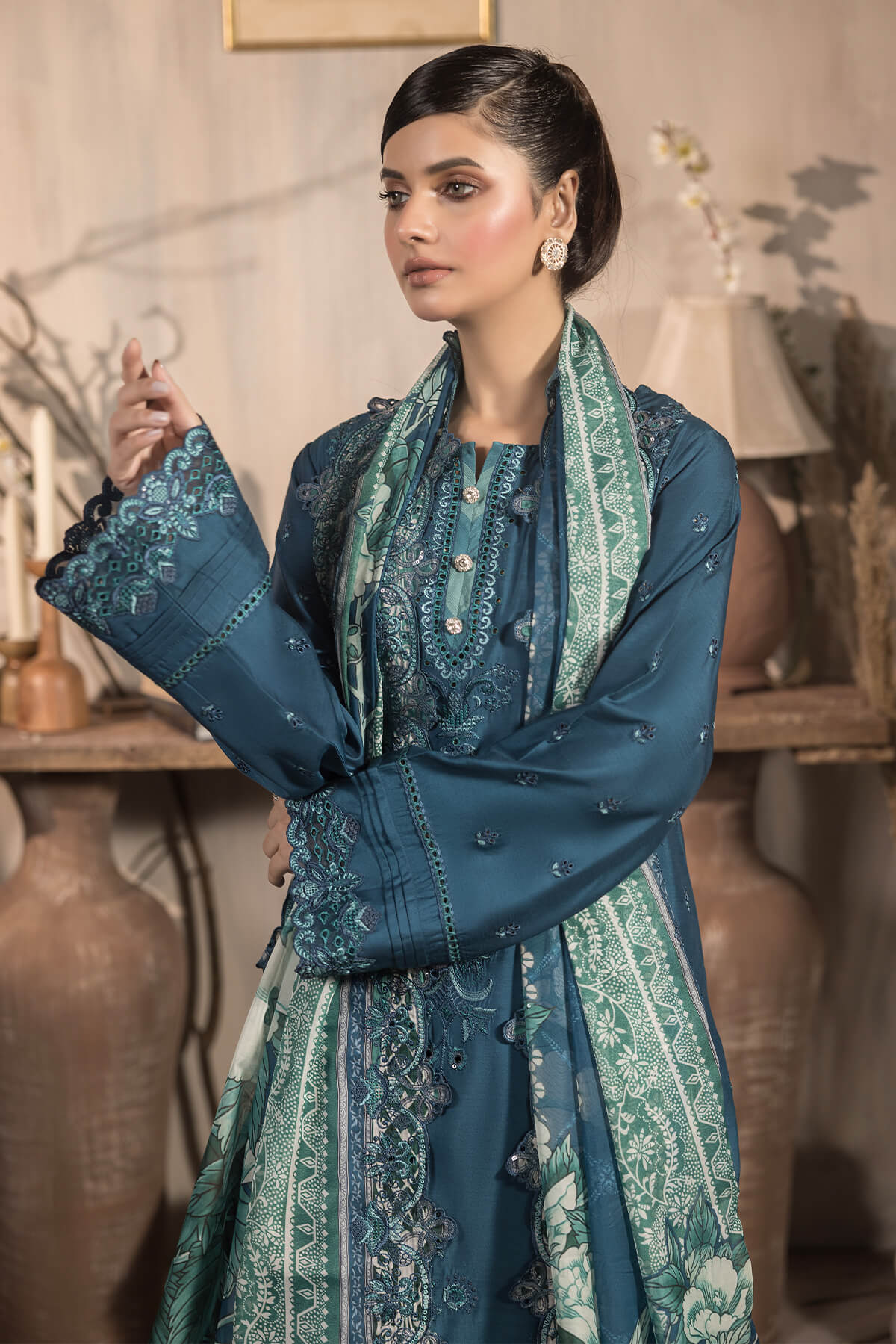Imrozia Premium | Sehar Winter Collection | I.P-76 Malhaar - Official Imrozia Premium - Agha Fabrics UK