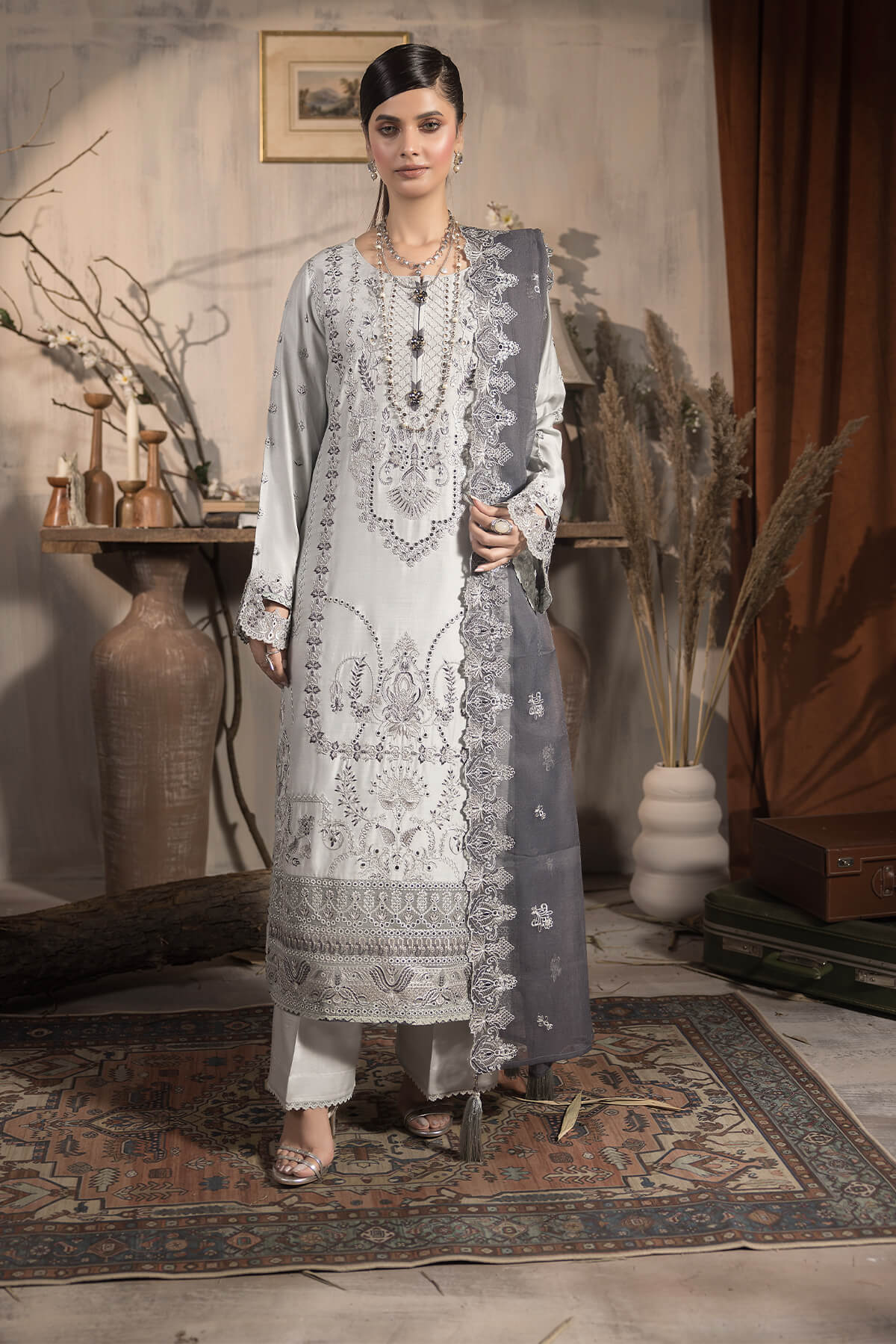 Imrozia Premium | Sehar Winter Collection | I.P-77 Murjan - Official Imrozia Premium - Agha Fabrics UK