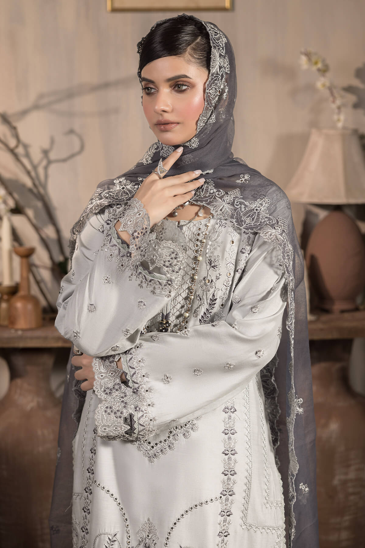 Imrozia Premium | Sehar Winter Collection | I.P-77 Murjan - Official Imrozia Premium - Agha Fabrics UK