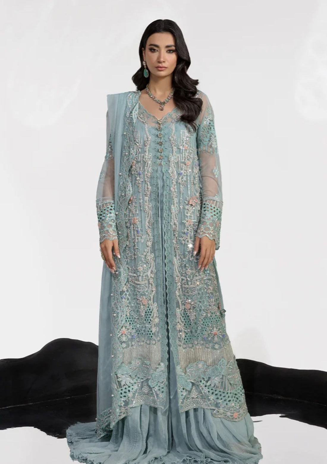 Formal Collection - Rang Rasiya - Chatoyer - Wedding - D#03 - ISABEL - Official Rang Rasiya - Agha Fabrics UK