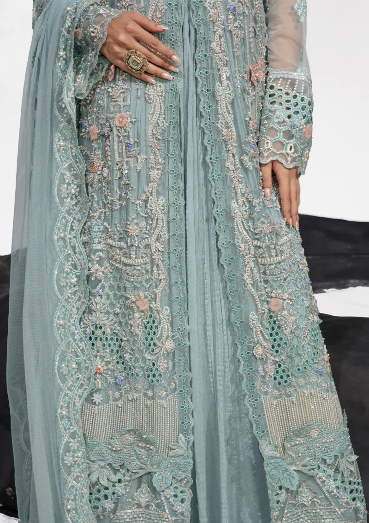 Formal Collection - Rang Rasiya - Chatoyer - Wedding - D#03 - ISABEL - Official Rang Rasiya - Agha Fabrics UK