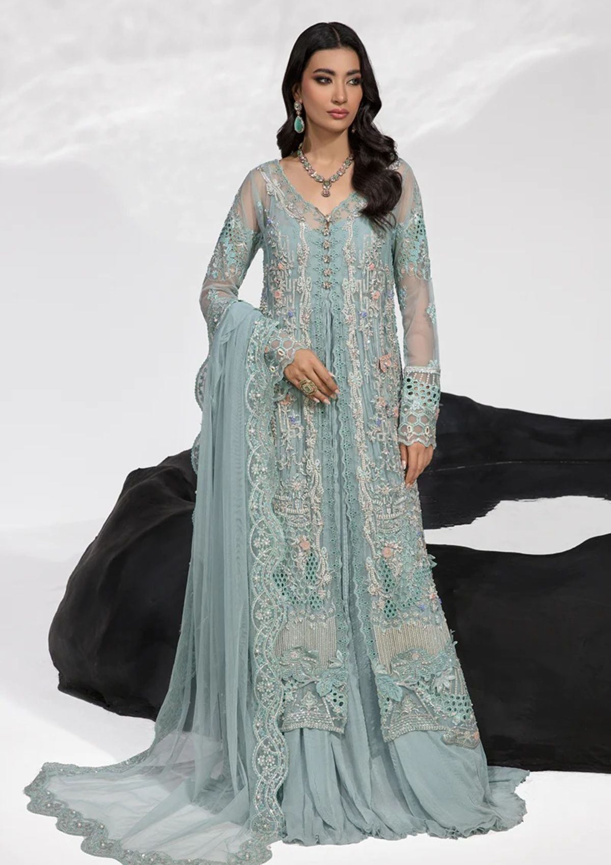 Formal Collection - Rang Rasiya - Chatoyer - Wedding - D#03 - ISABEL - Official Rang Rasiya - Agha Fabrics UK