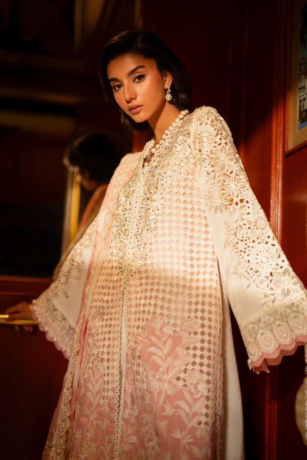 AJR Couture | Cutwork Edit 24 | IVOOR - Official AJR Couture - Agha Fabrics UK