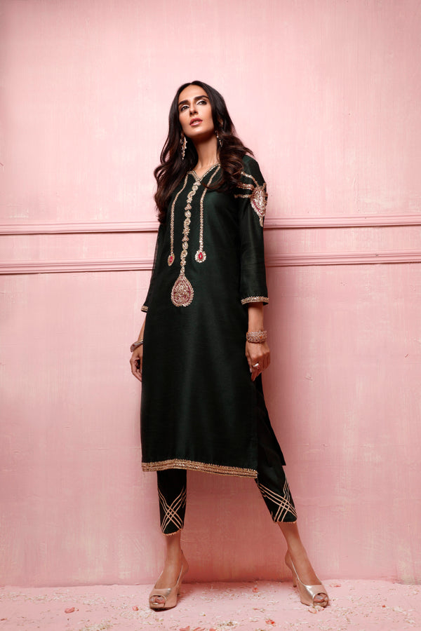 Wahajmkhan | Festive Fiesta Formals | THE JADE AFFAIR