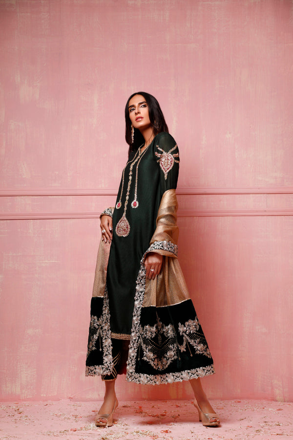 Wahajmkhan | Festive Fiesta Formals | THE JADE AFFAIR