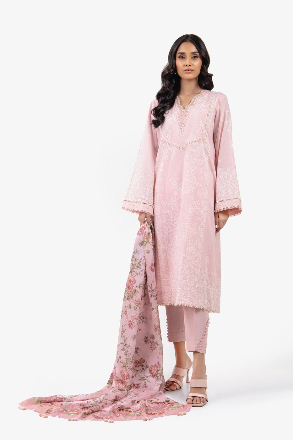 Alkaram | Puff Capsule | JC-01-24-Powder Pink - Official Alkaram - Agha Fabrics UK