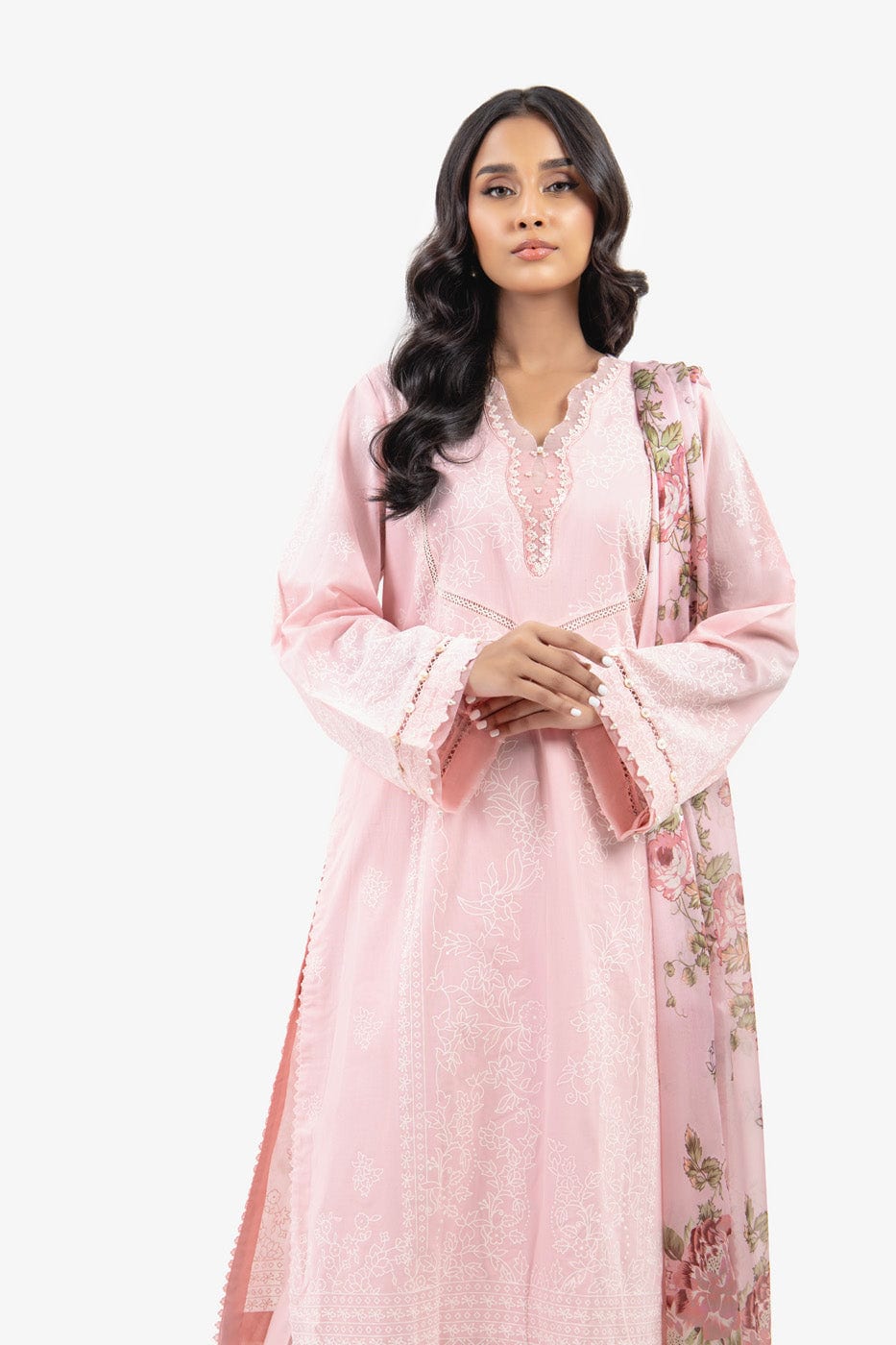 Alkaram | Puff Capsule | JC-01-24-Powder Pink - Official Alkaram - Agha Fabrics UK