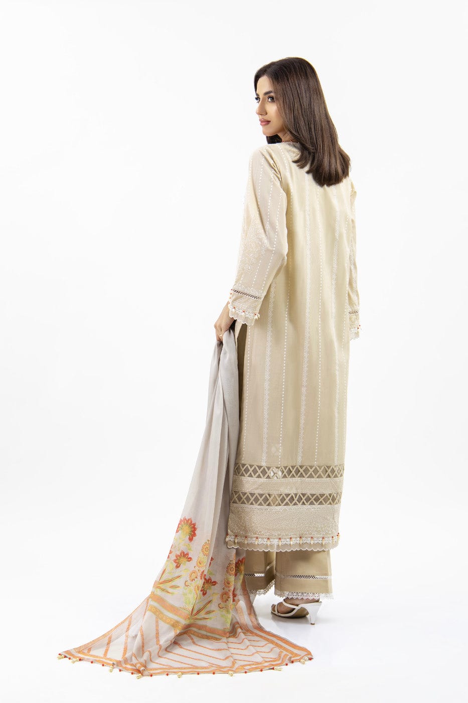 Alkaram | Puff Capsule | JC-04-24-Sand - Official Alkaram - Agha Fabrics UK