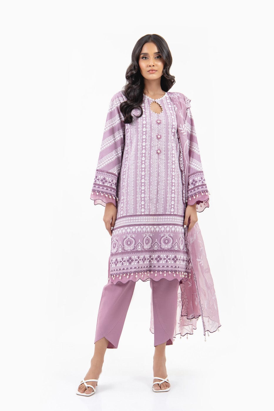 Alkaram | Puff Capsule | JC-06-24-Lilac - Official Alkaram - Agha Fabrics UK