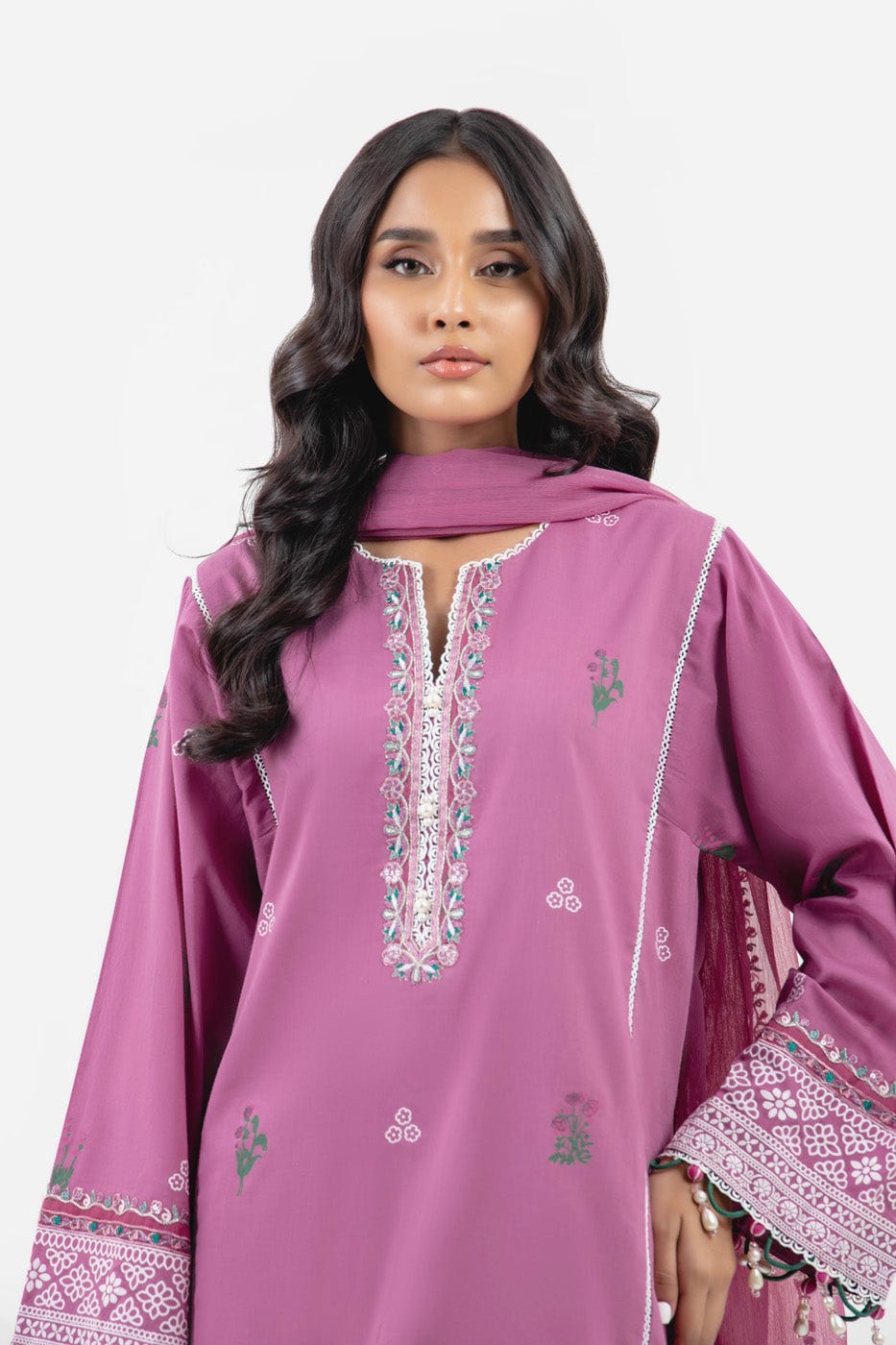 Alkaram | Puff Capsule | JC-10-24-Berry Pink - Official Alkaram - Agha Fabrics UK