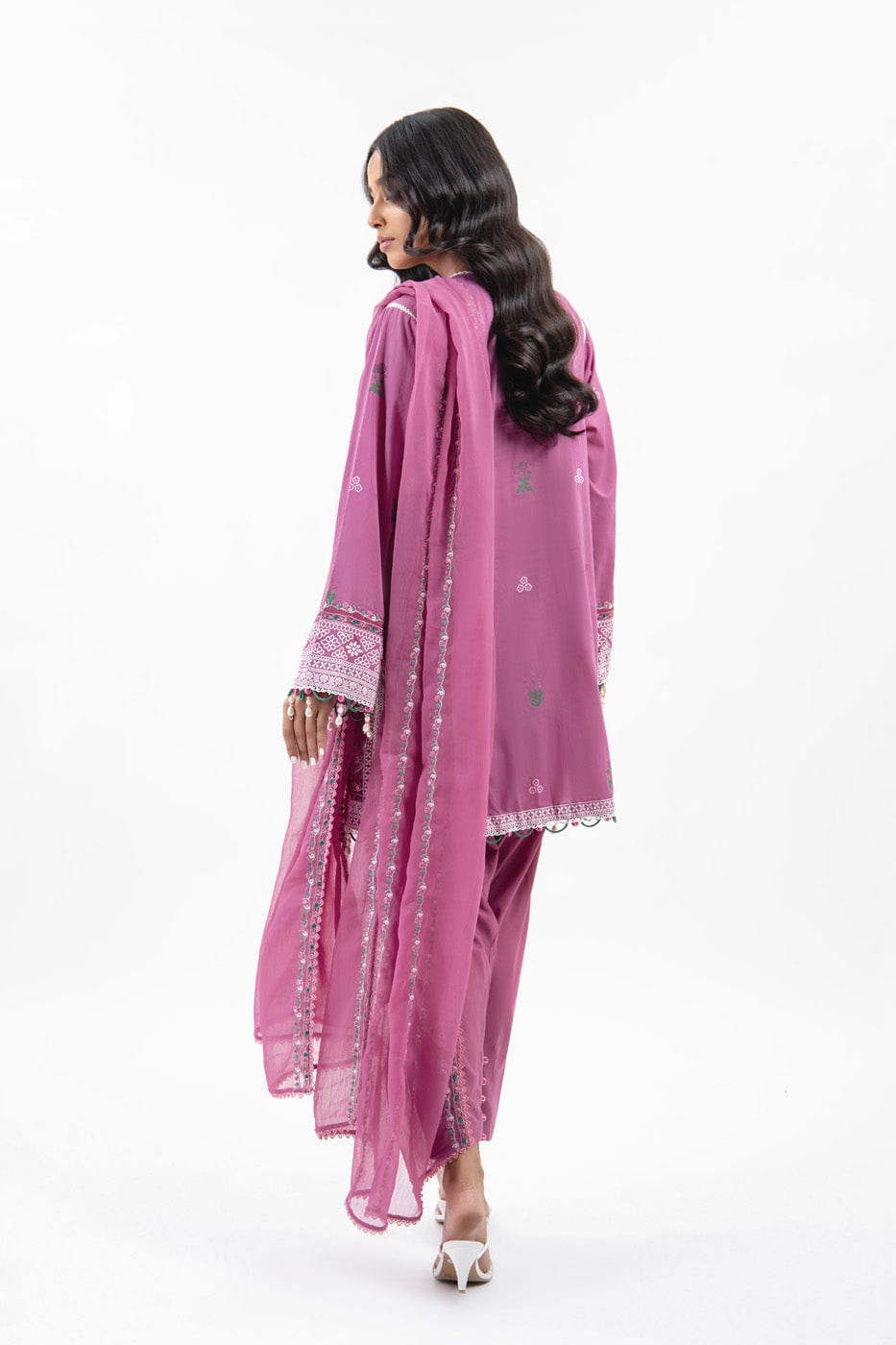 Alkaram | Puff Capsule | JC-10-24-Berry Pink - Official Alkaram - Agha Fabrics UK