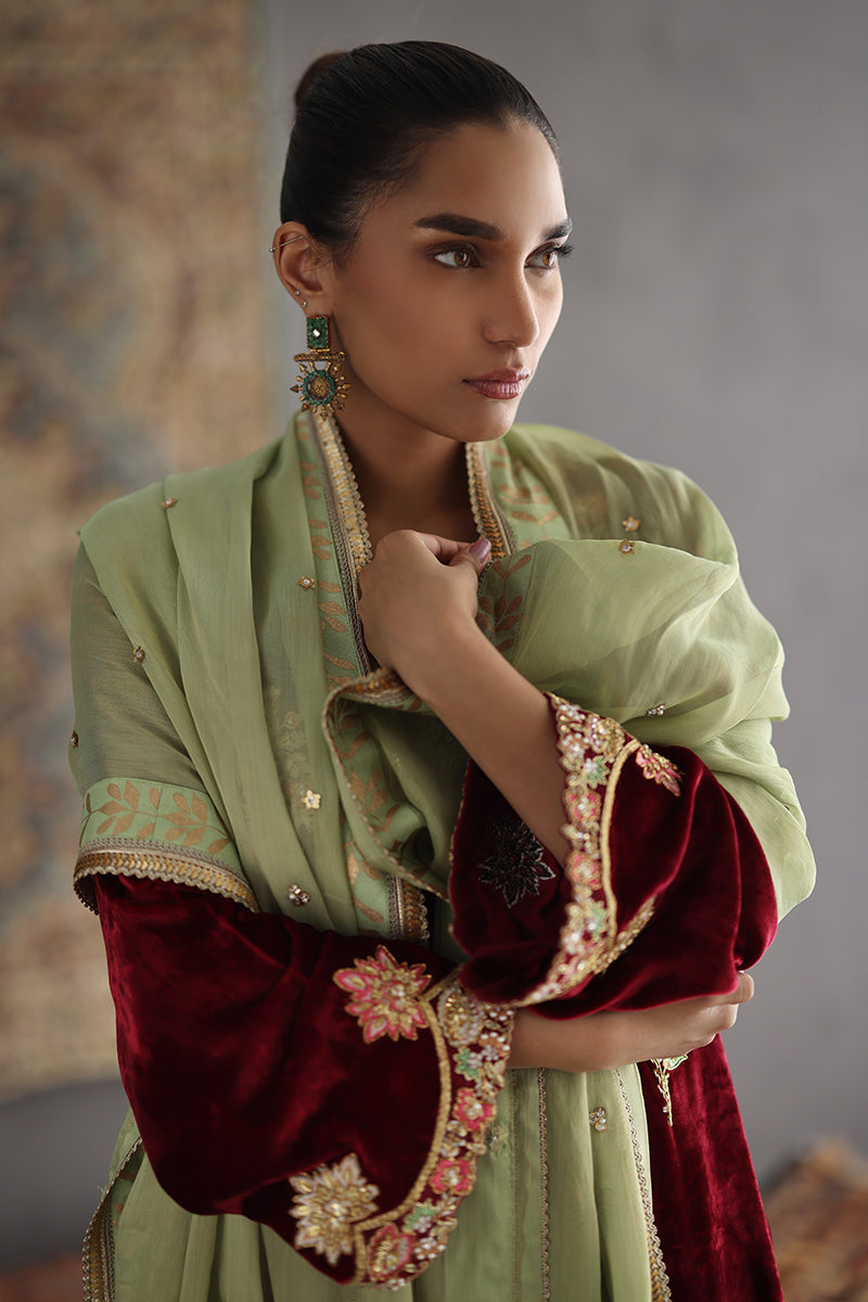 Sana Abbas | Velvet Formals | KARLA - Official Sana Abbas - Agha Fabrics UK