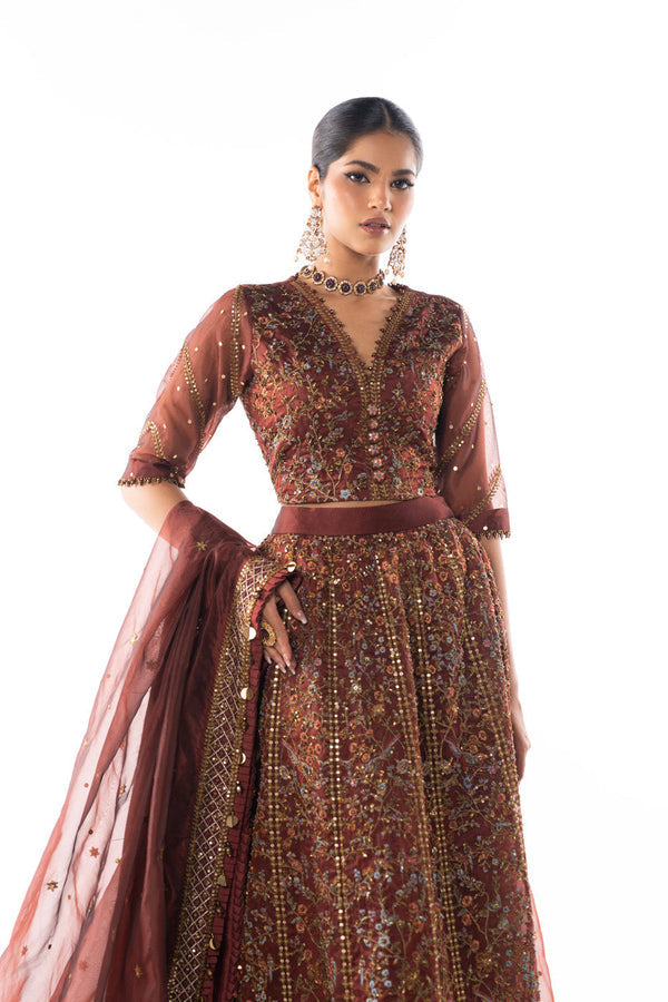 Al Karam | Luxe Formals | RTS | SHIRT, LINING, TROUSER & DUPATTA C - Official Al Karam - Agha Fabrics UK