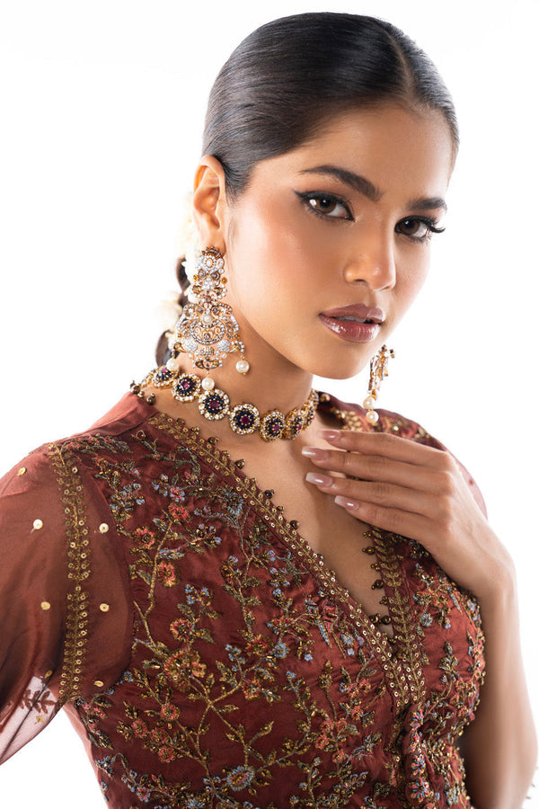 Al Karam | Luxe Formals | RTS | SHIRT, LINING, TROUSER & DUPATTA C - Official Al Karam - Agha Fabrics UK