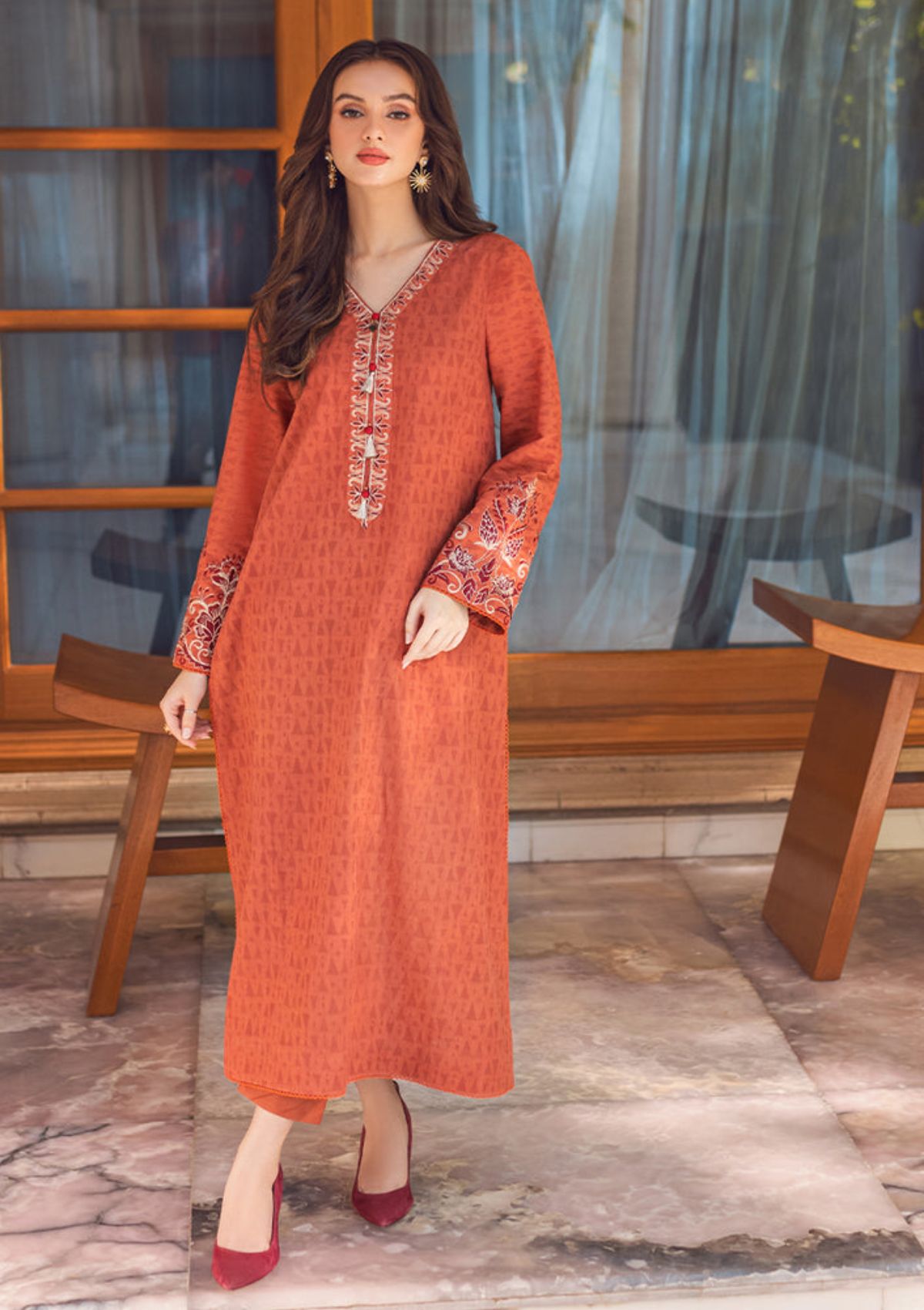 Lawn Collection - Asim Jofa - Essentials - 2Pc - AJE#7