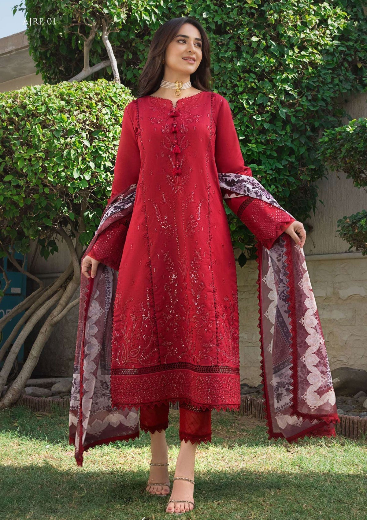 Lawn Collection - Asim Jofa - Rania - AJRP#01