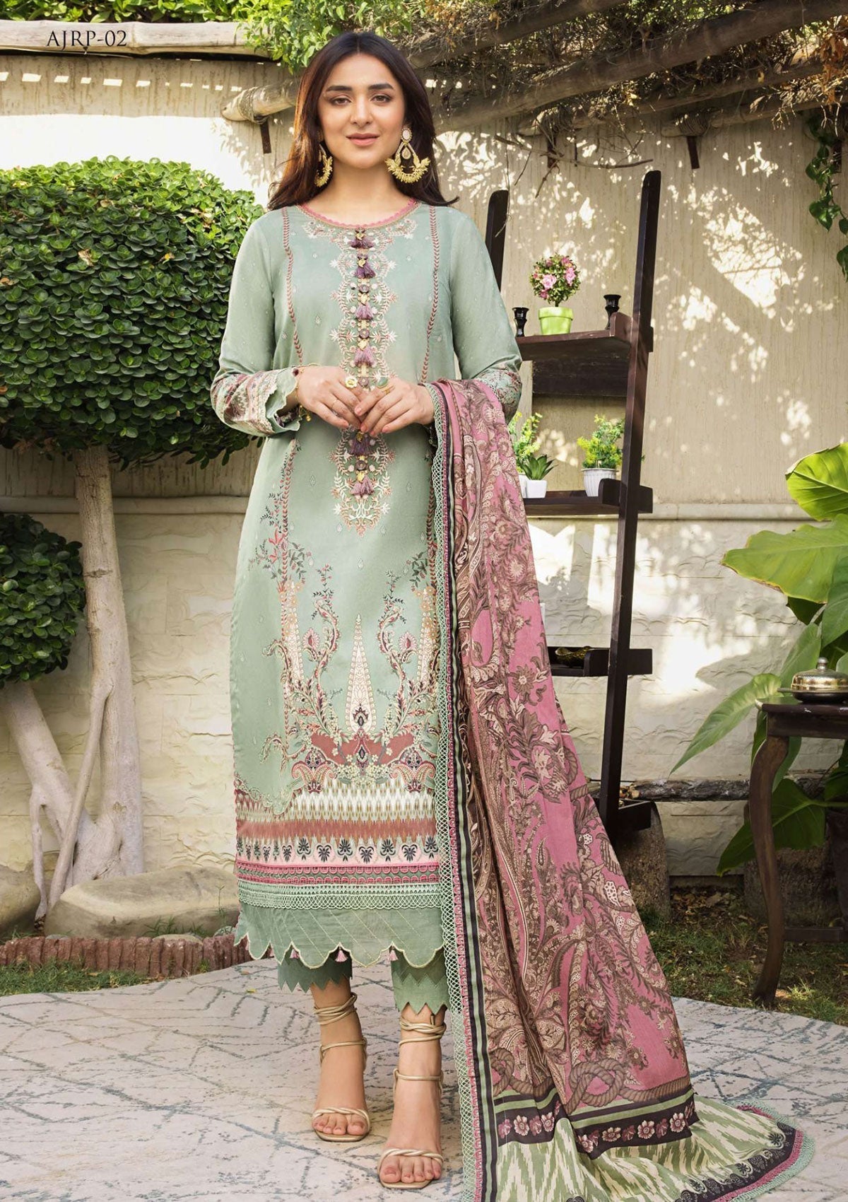 Lawn Collection - Asim Jofa - Rania - AJRP#02