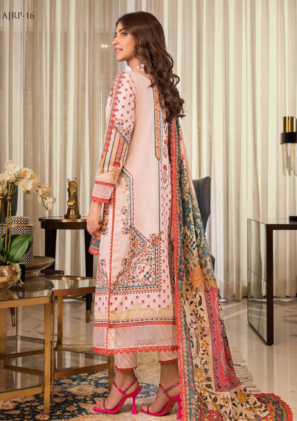 Lawn Collection - Asim Jofa - Rania - AJRP#16