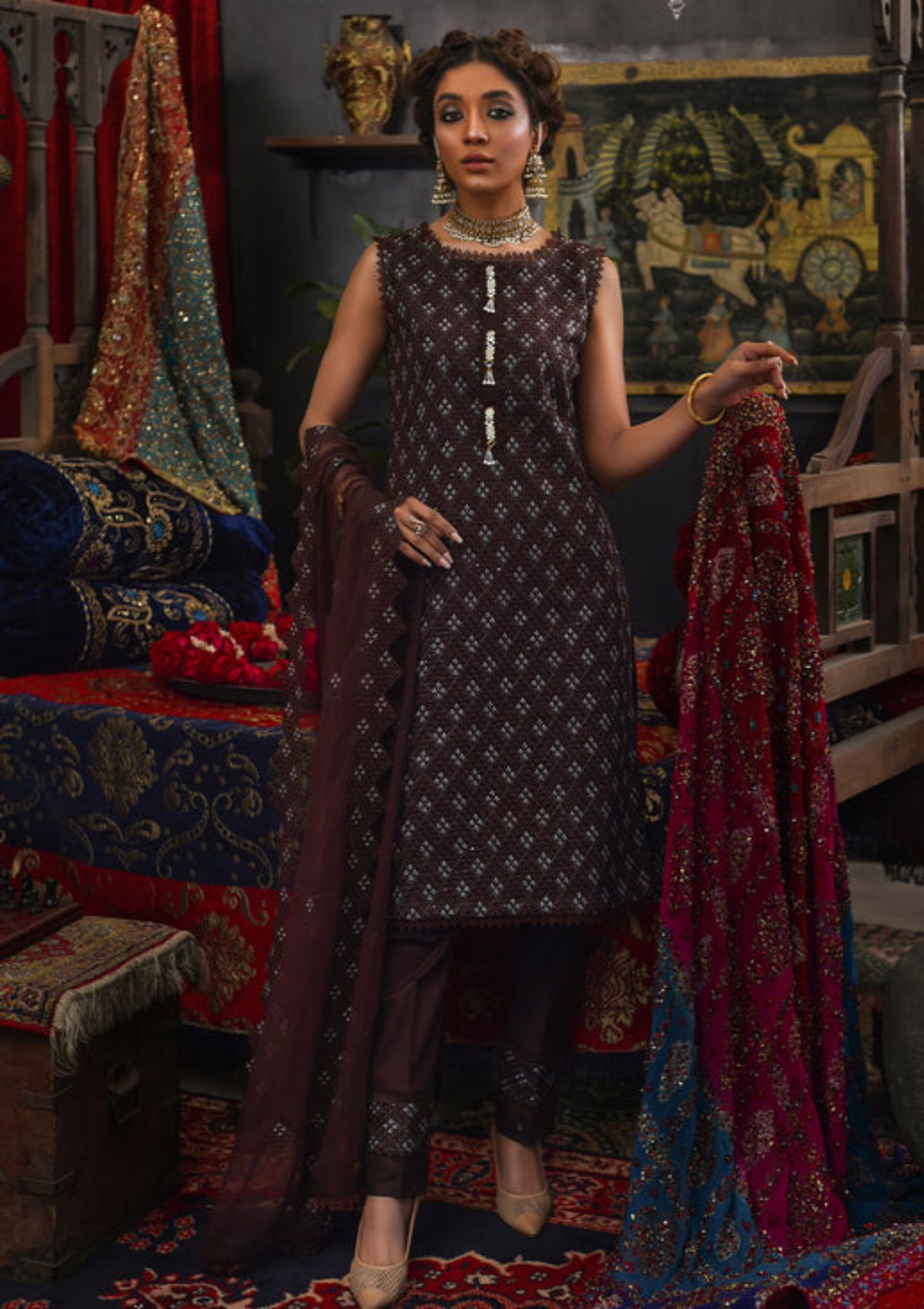 Lawn Collection - Mahunur - Luxury - MHR#08