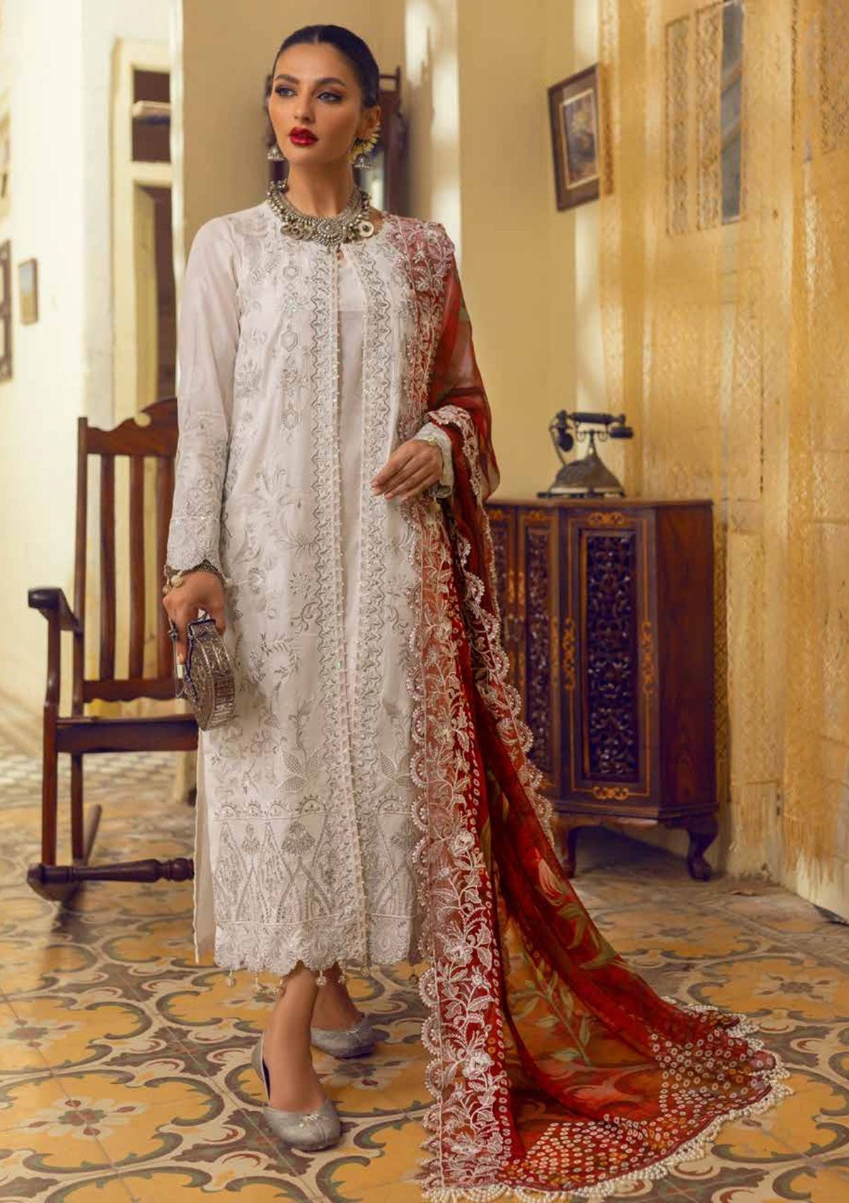 Lawn Collection - Nureh - Maya Jacquard - Festive - NJ#37