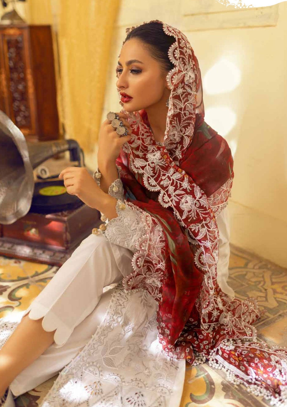 Lawn Collection - Nureh - Maya Jacquard - Festive - NJ#37