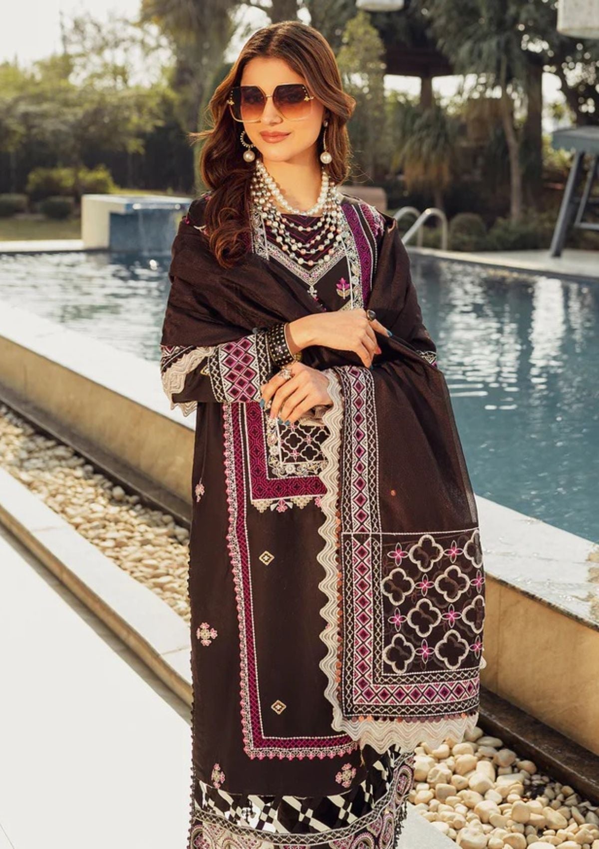 Lawn Collection - Parishay - Noor e Nazar - NNS#02