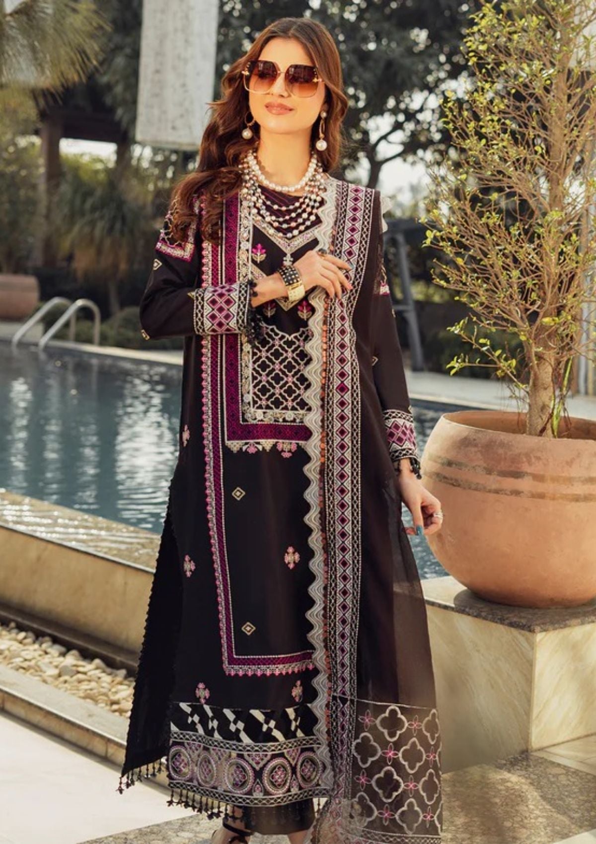 Lawn Collection - Parishay - Noor e Nazar - NNS#02