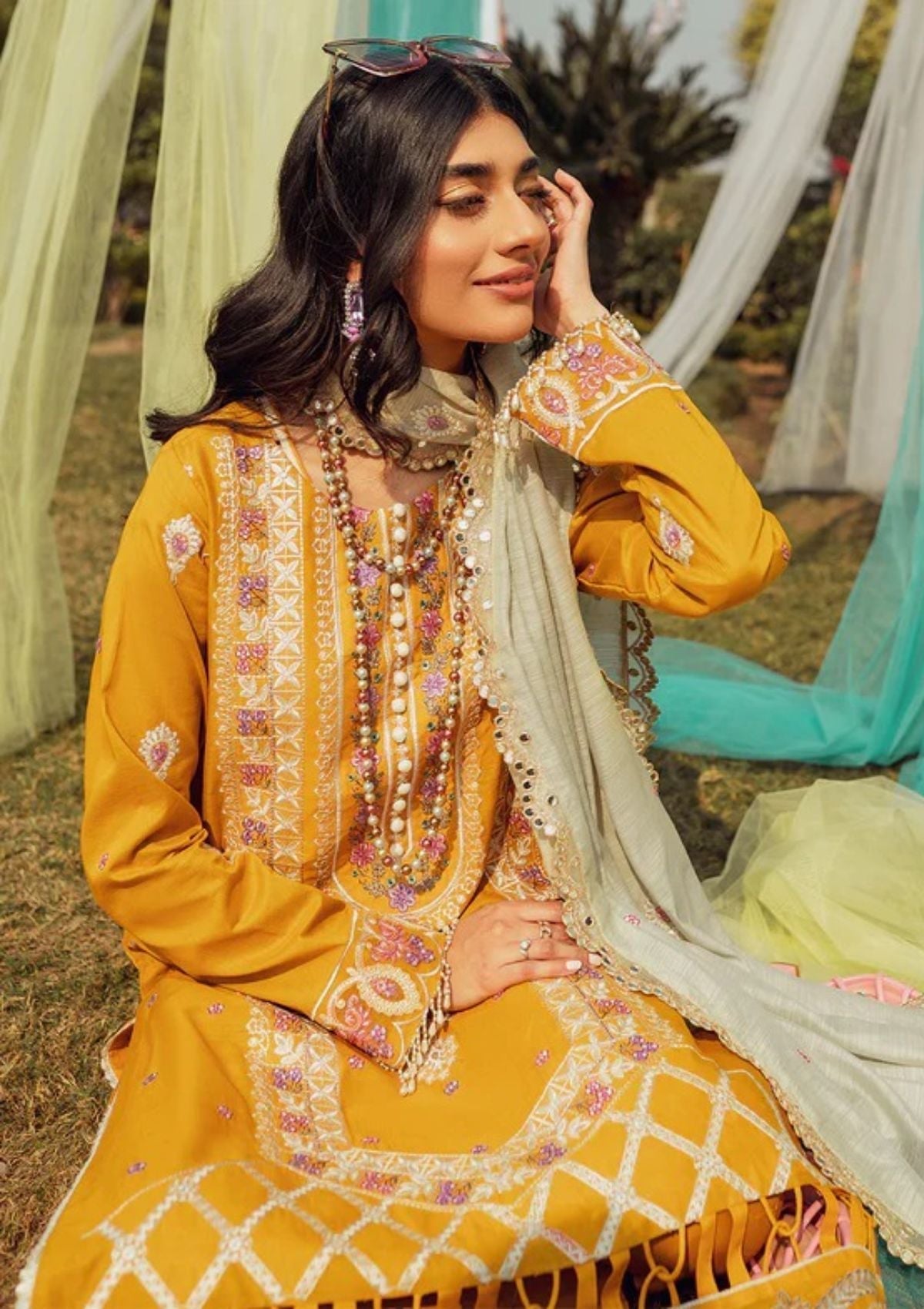 Lawn Collection - Parishay - Noor e Nazar - NNS#03