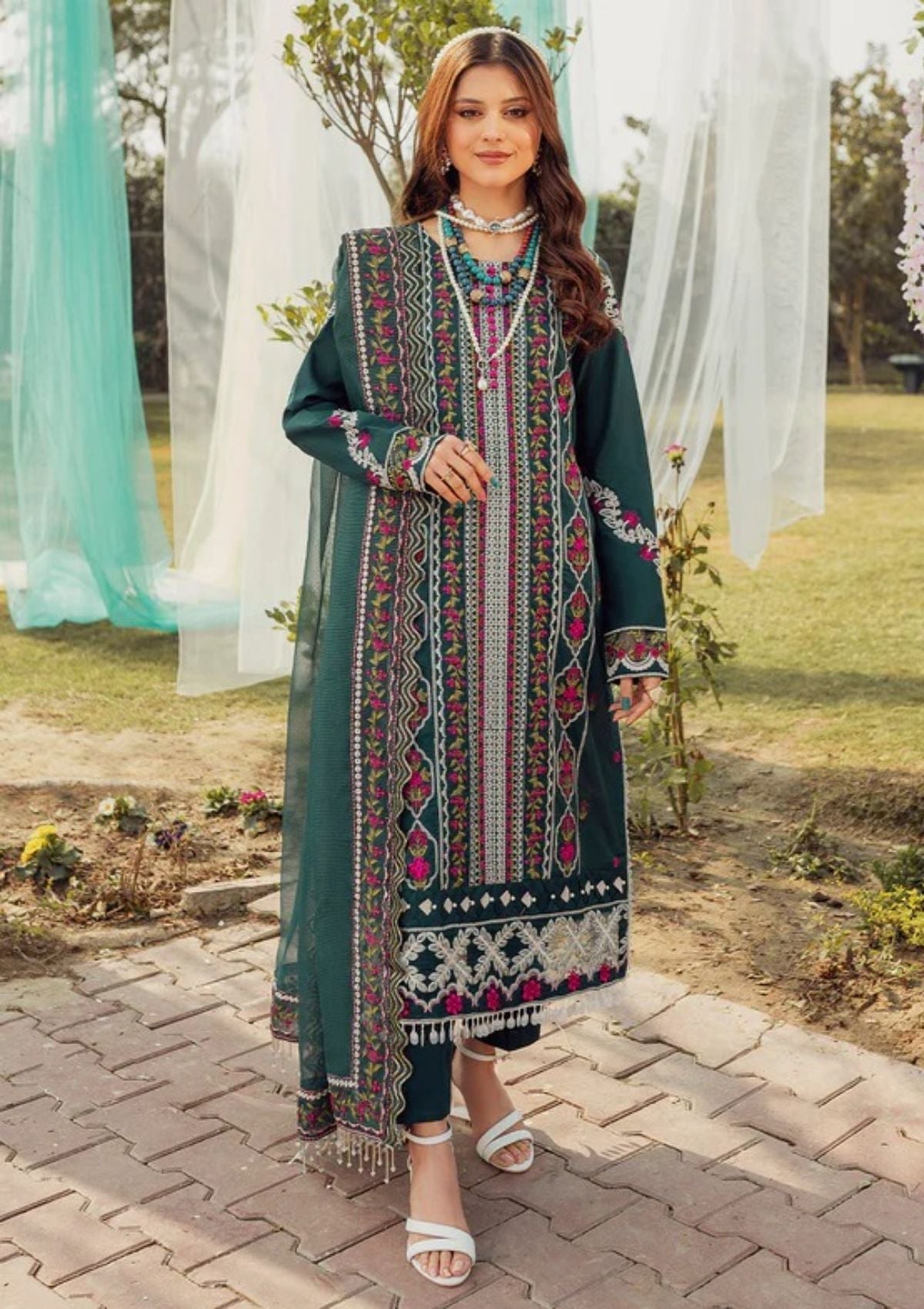 Lawn Collection - Parishay - Noor e Nazar - NNS#10