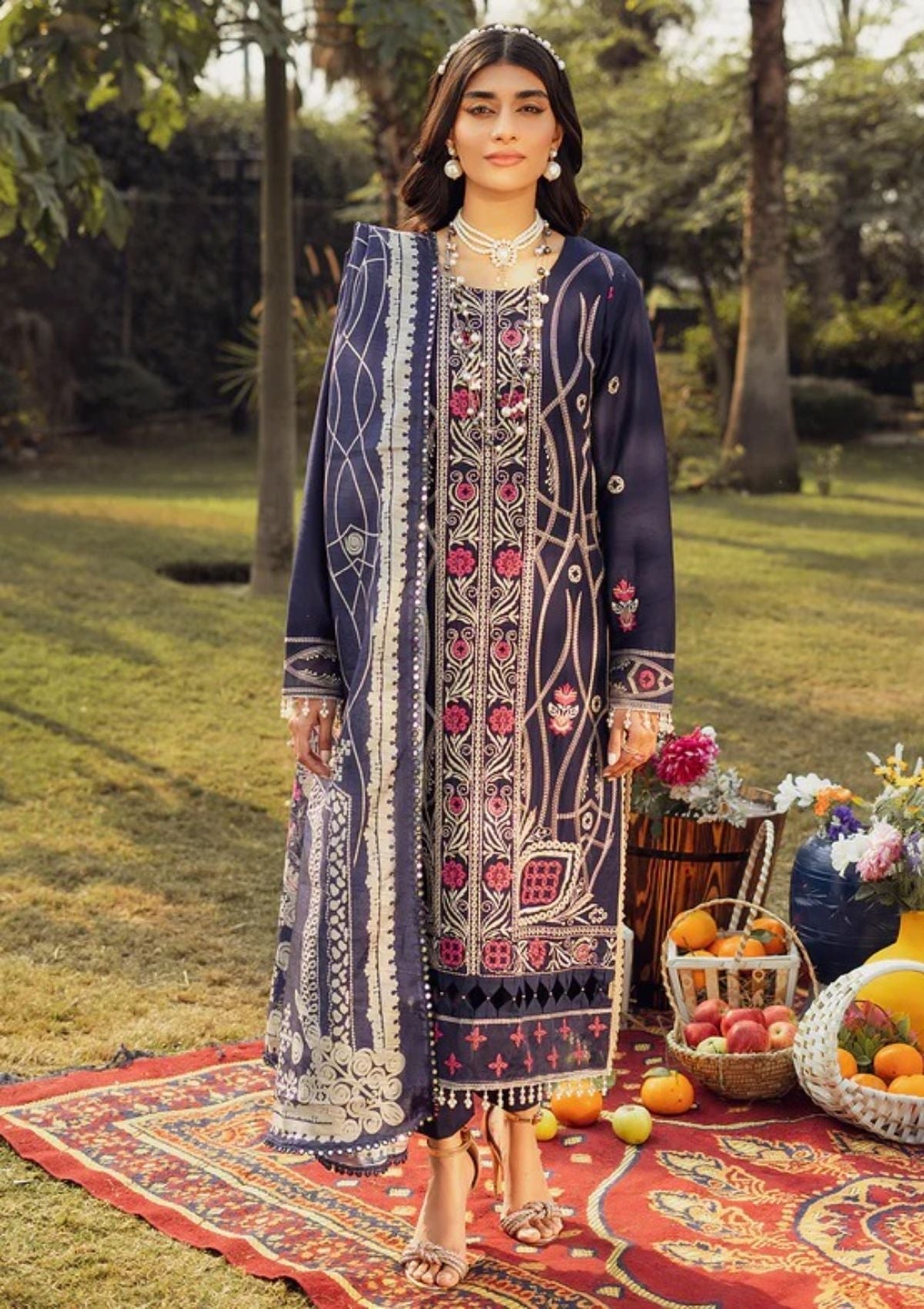 Lawn Collection - Parishay - Noor e Nazar - NNS#11
