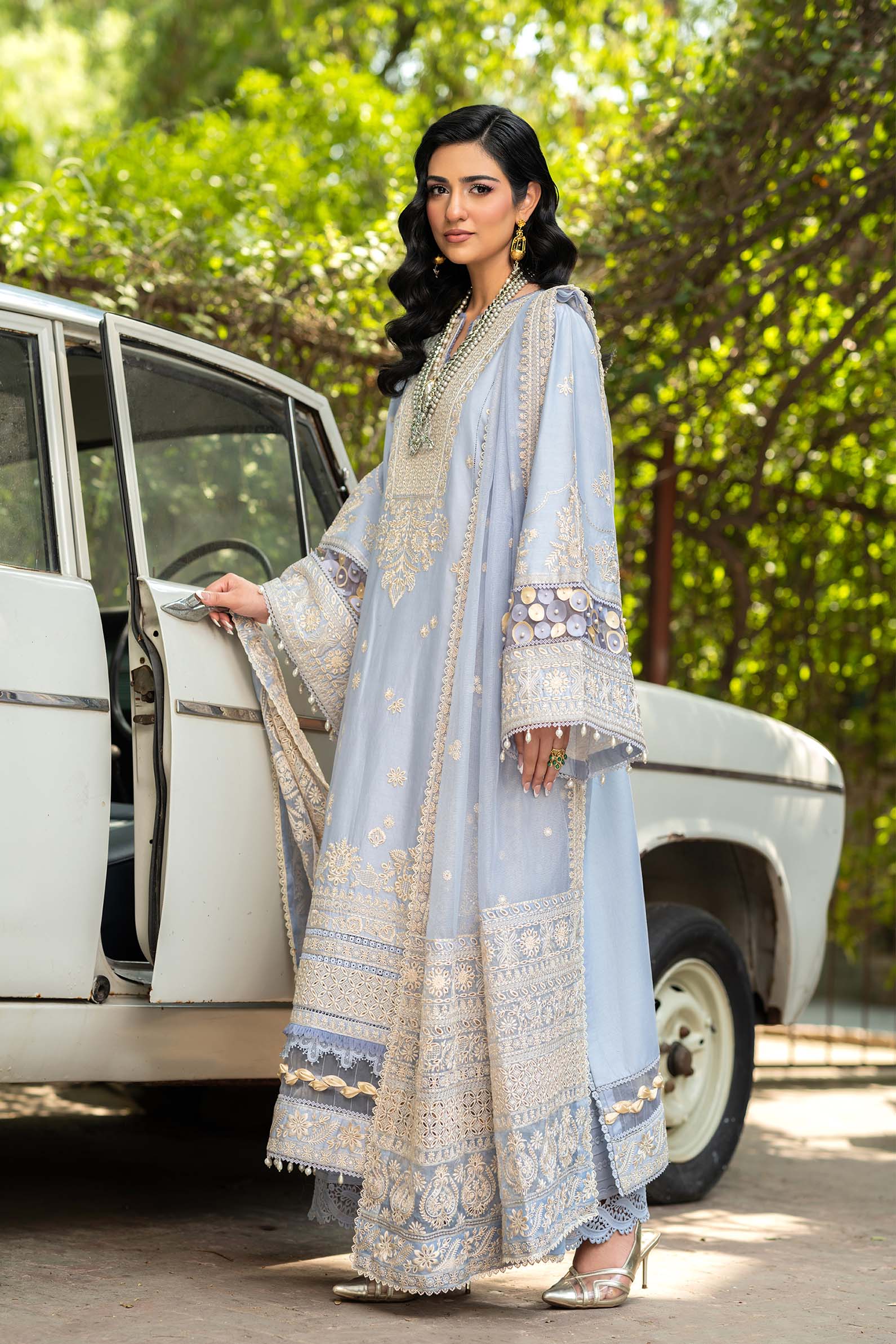 Maryam Hussain | Luxury Lawn 25 | Badal