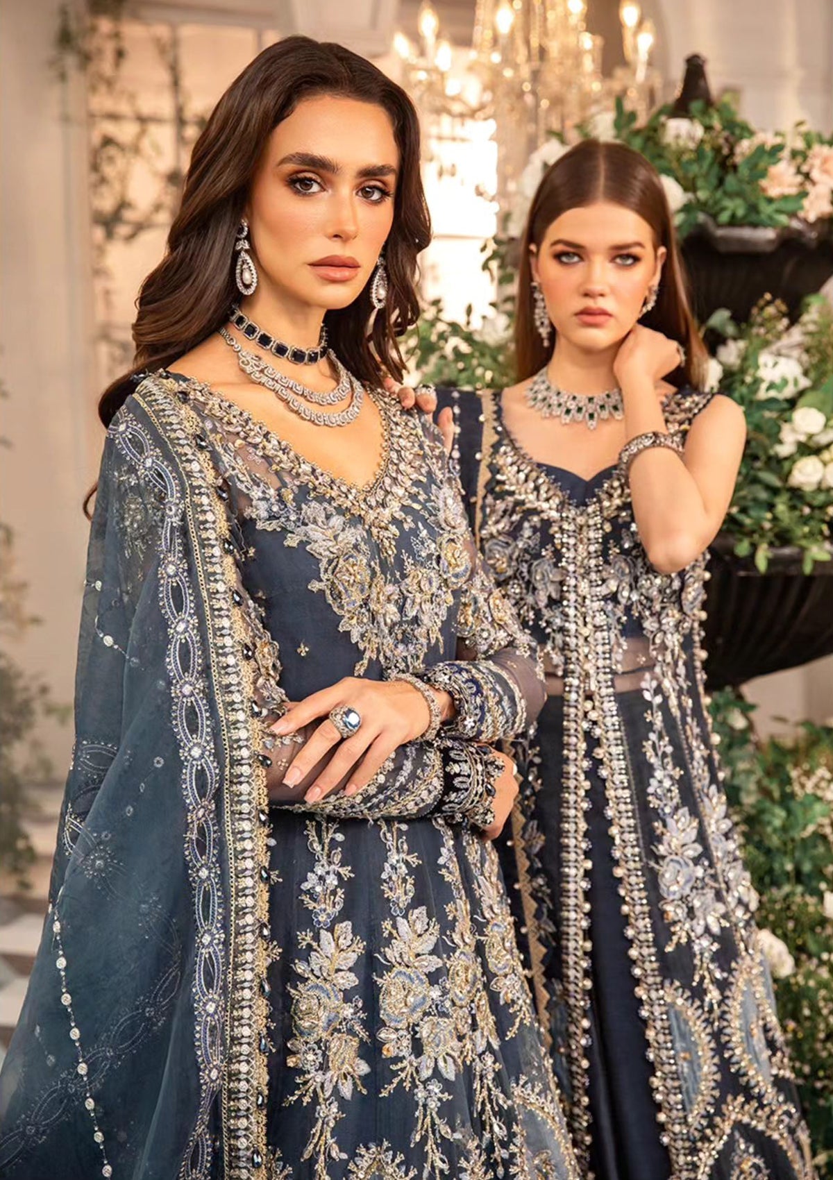 Formal Collection - Maria B - Mbroidered - Wedding Edition 24 - MWE#01 - Official Maria B - Agha Fabrics UK