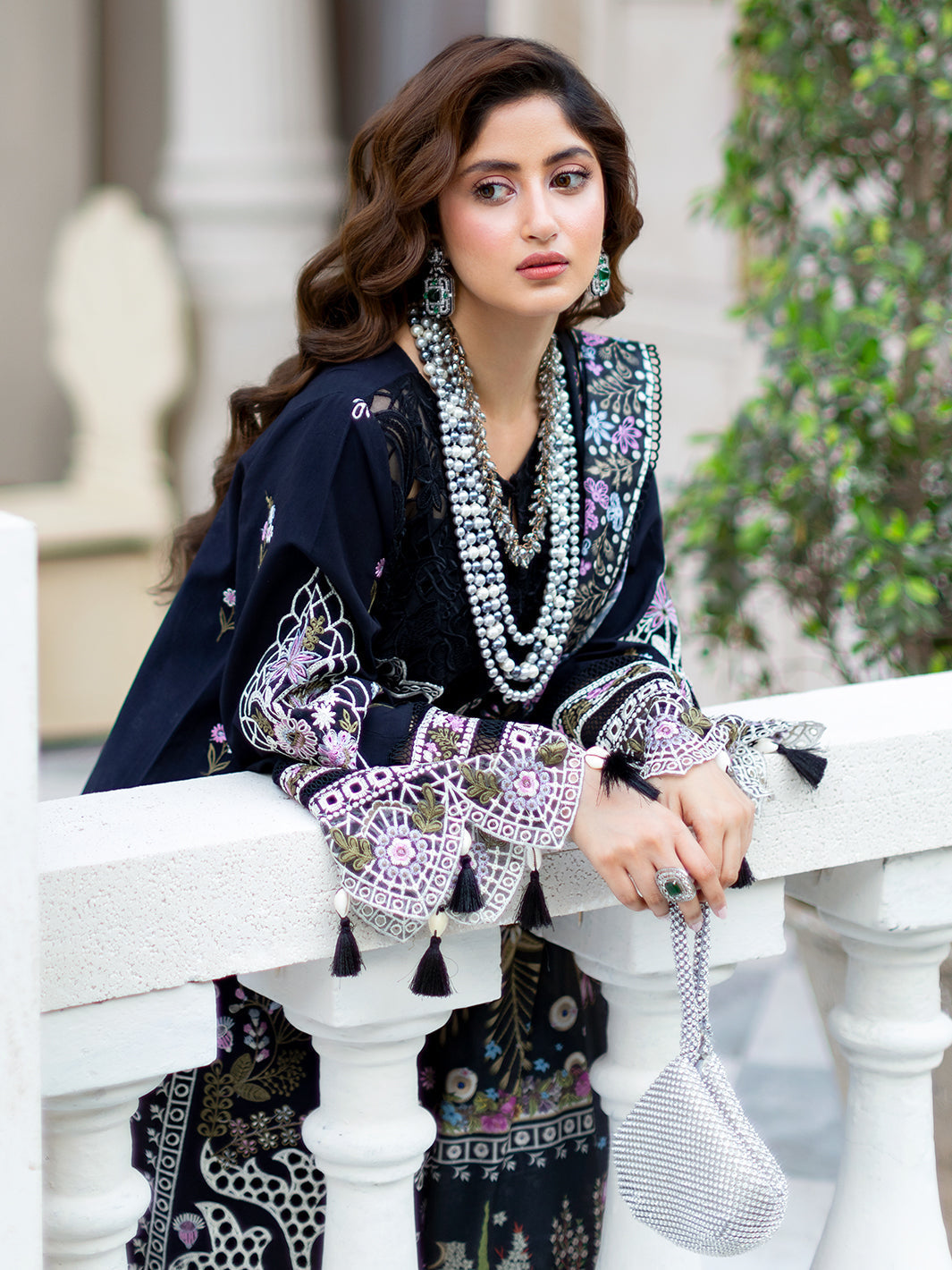 Mahnur | Sophie Luxury Lawn 25 | Lila