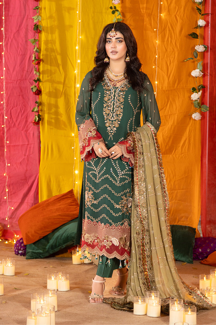 Imrozia Premium | Shagun Formals | M-102 Zarva - Official Imrozia Premium - Agha Fabrics UK
