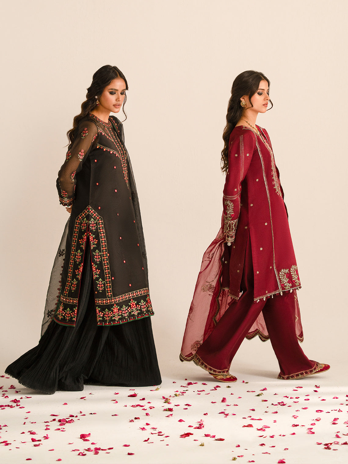 Fozia Khalid | Eid Edit 24 | Maya - Official Fozia Khalid - Agha Fabrics UK