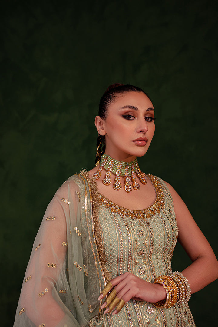Maria Osama Khan | Salma Sitara | QAYAAS -  Maria Osama Khan Formal -  Agha Fabrics