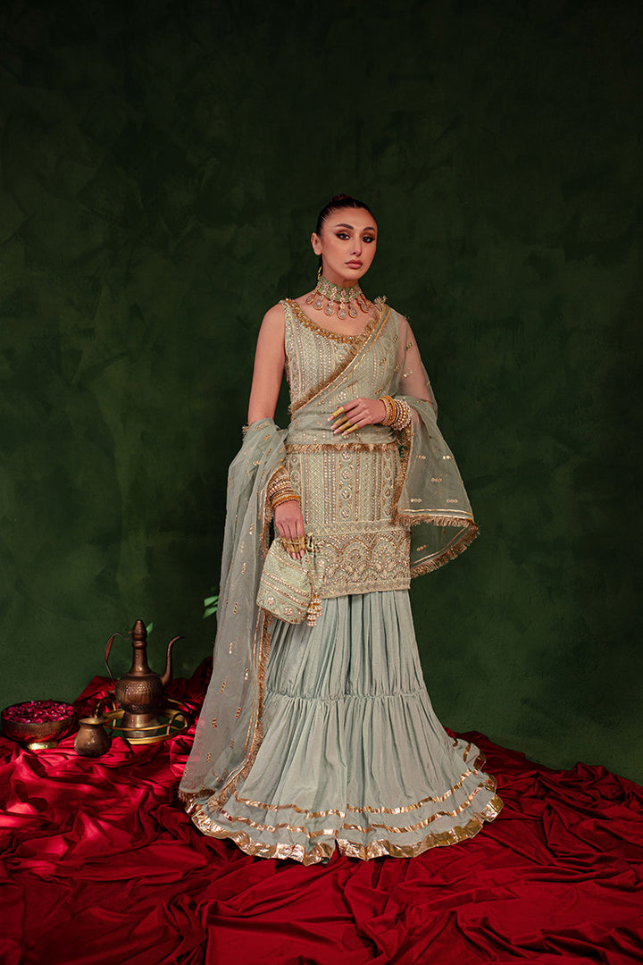 Maria Osama Khan | Salma Sitara | QAYAAS -  Maria Osama Khan Formal -  Agha Fabrics