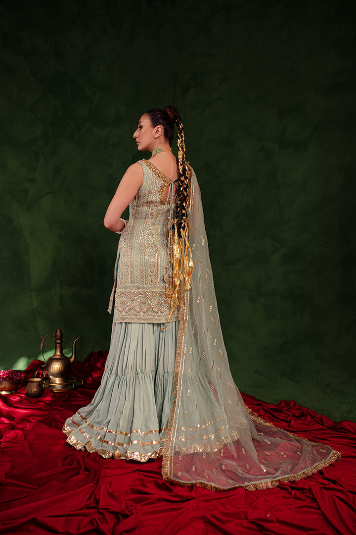 Maria Osama Khan | Salma Sitara | QAYAAS -  Maria Osama Khan Formal -  Agha Fabrics